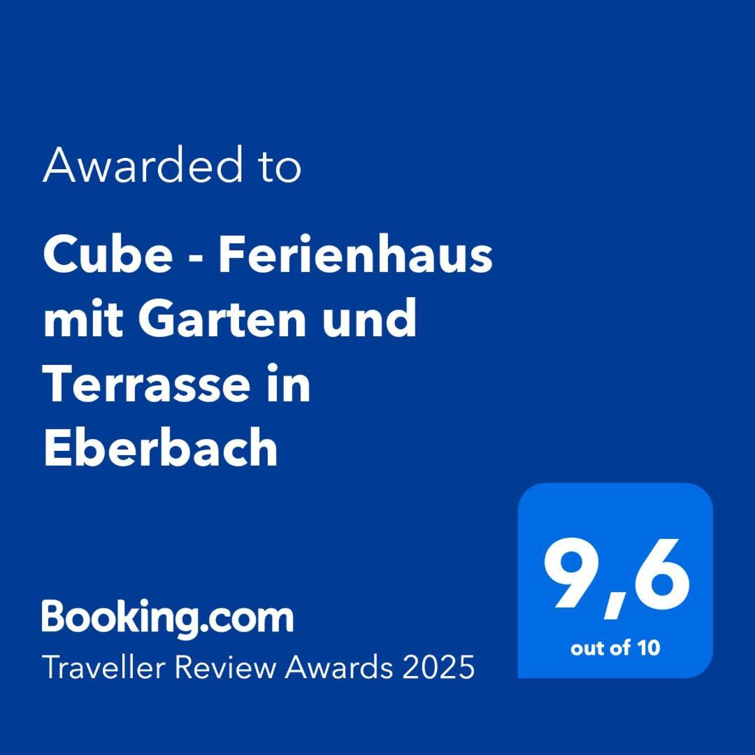 Cube - Ferienhaus Mit Garten Und Terrasse In Eberbach Eberbach  Ngoại thất bức ảnh
